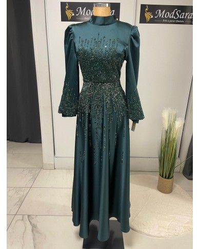 tasli buyuk beden abiye