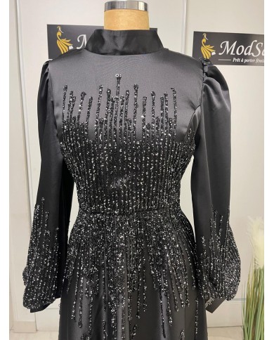 tasli buyuk beden abiye