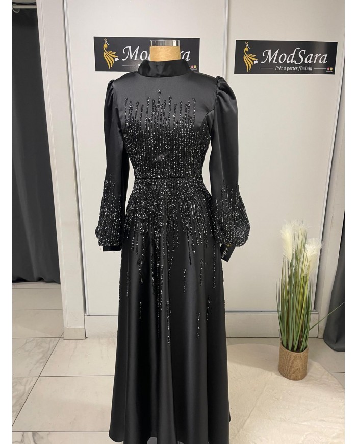 tasli buyuk beden abiye