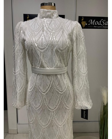 boncuklu balik abiye