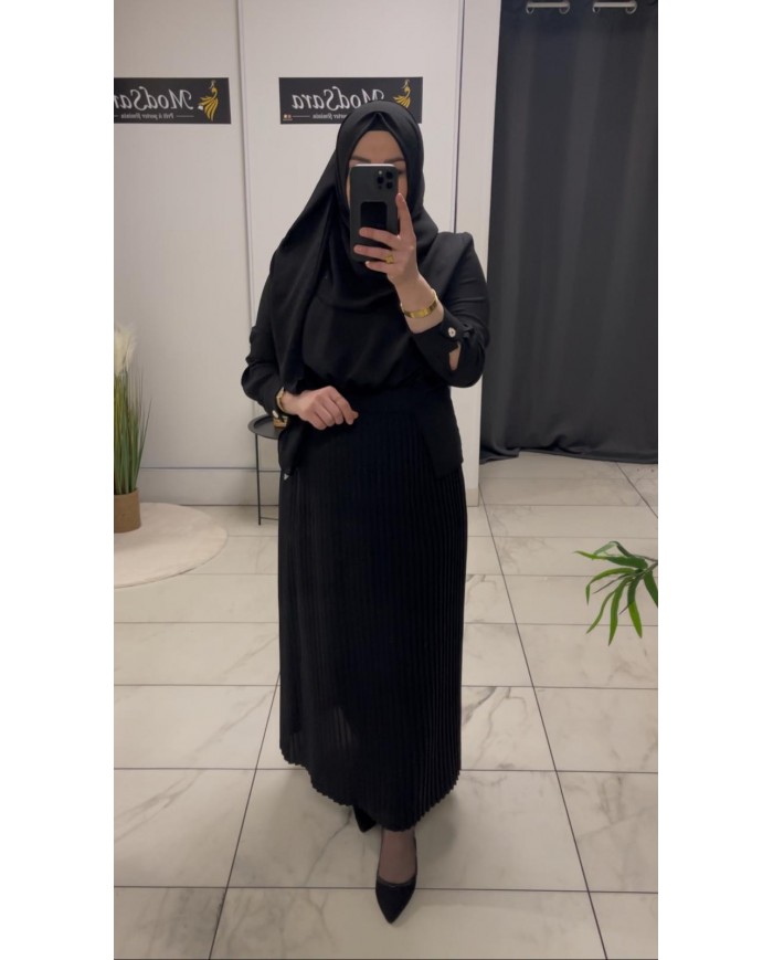 sukuba krep kumas elbise