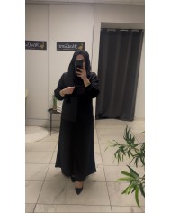 sukuba krep kumas elbise