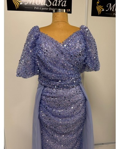 boncuklu kisa kol abiye