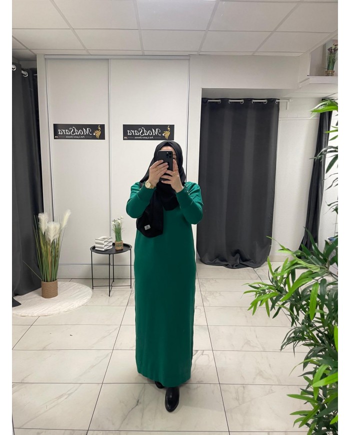 omuz tasli triko elbise