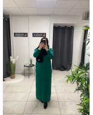 omuz tasli triko elbise