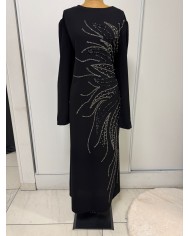 duz tasli buyuk beden abiye