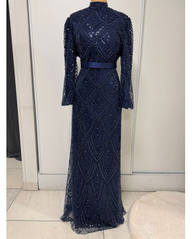 50-60 beden tasli abiye