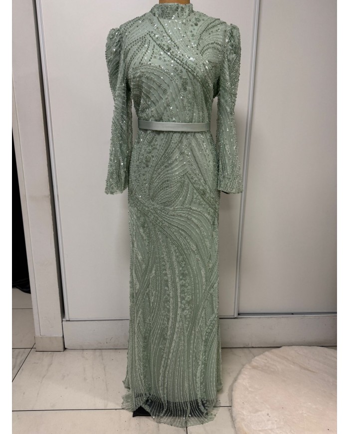 tasli duz model abiye