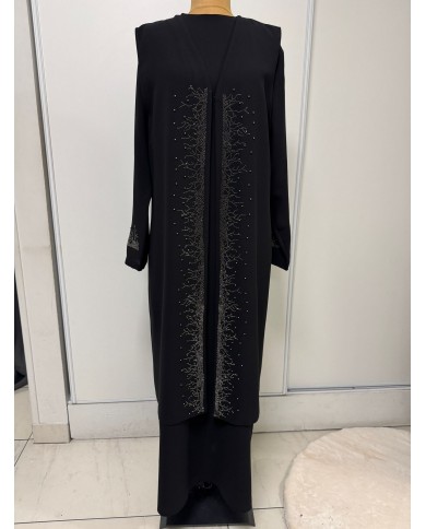 buyuk beden anne elbisesi