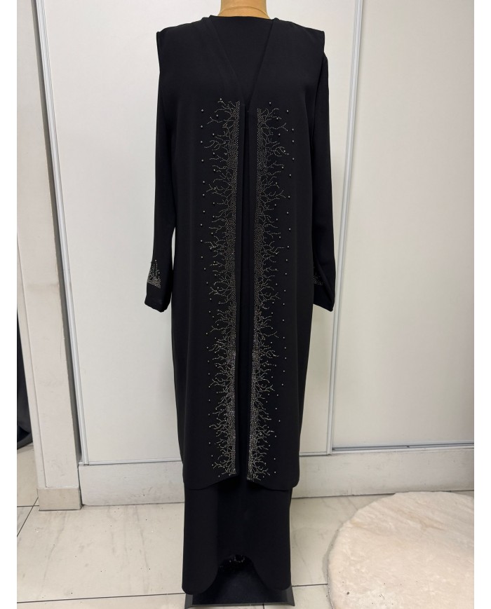 buyuk beden anne elbisesi