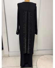 buyuk beden anne elbisesi